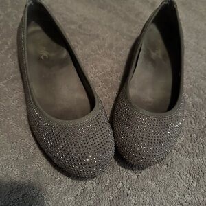 Vionic Sparkle Willow Ballet Flats Taupe